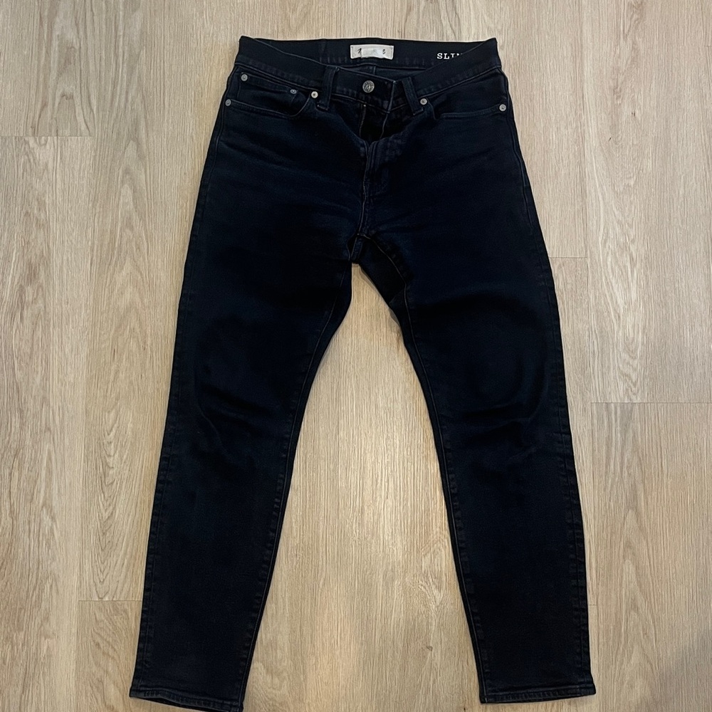 Madewell Men's Slim Fit Black Jeans - Men’s 29x30